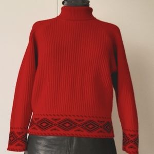 Vintage United Colors of Benetton Turtleneck Knit Sweater